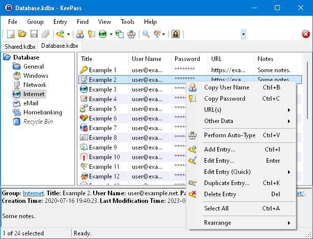 KeePass Password Safe