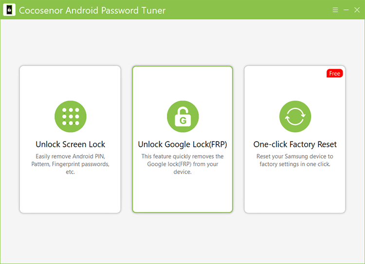 Cocosenor Android Password Tuner