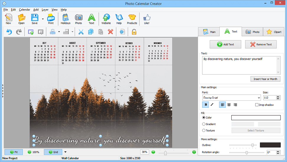 Photo Calendar Maker