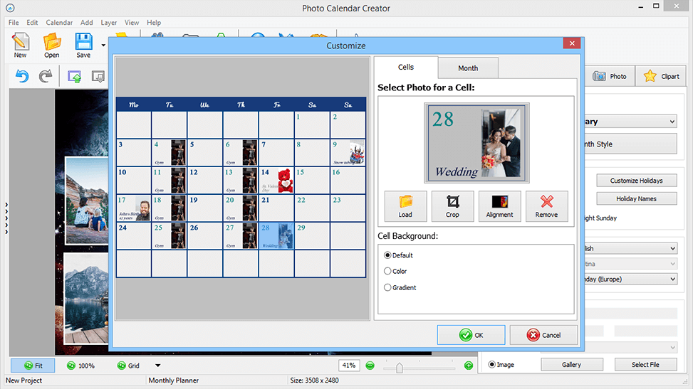 Photo Calendar Maker