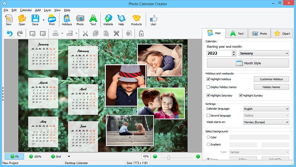 Photo Calendar Maker