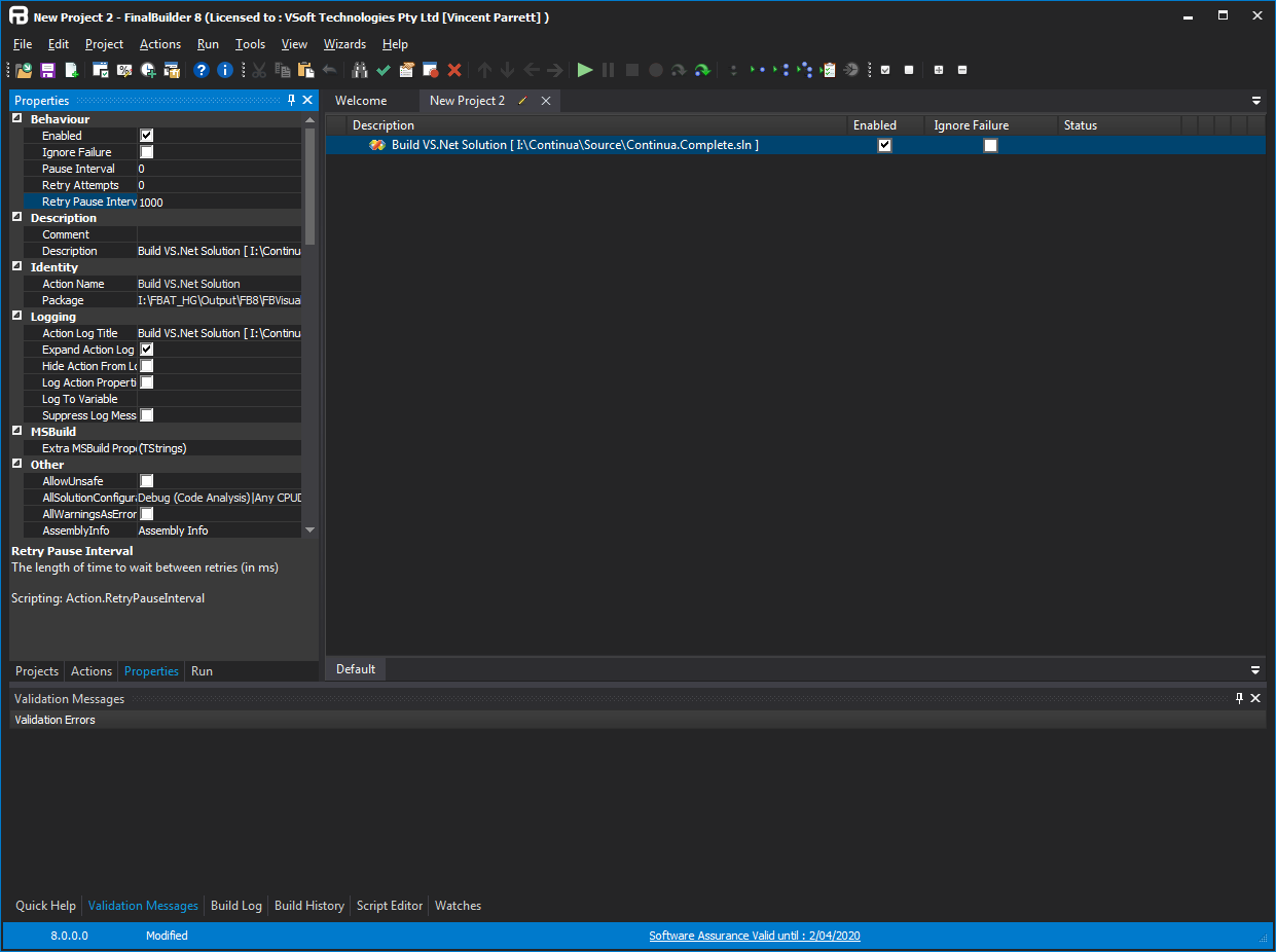 FinalBuilder