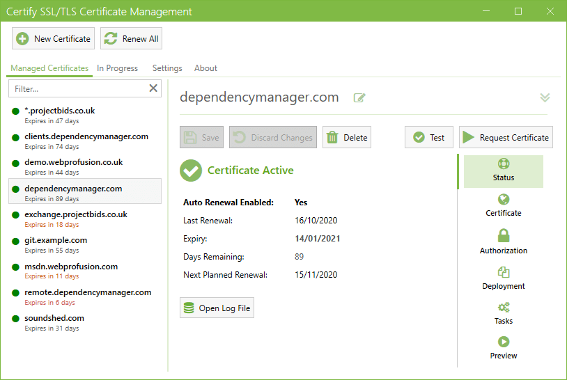 Certify The Web