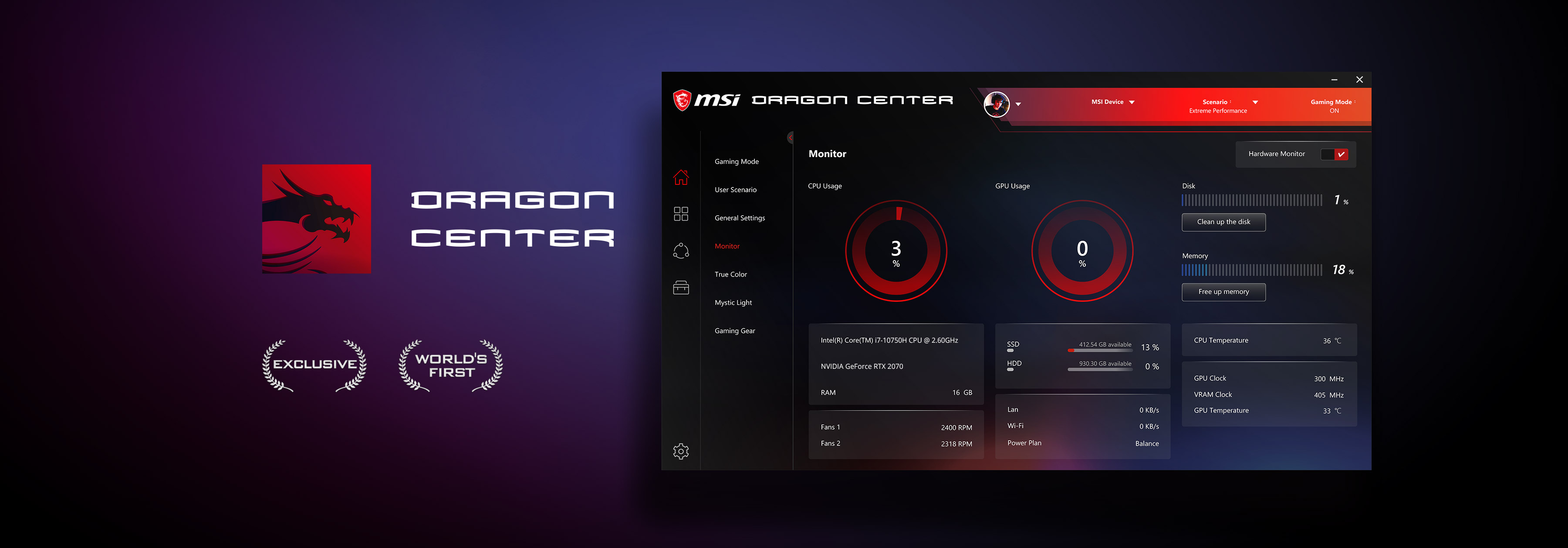 MSI Dragon Center